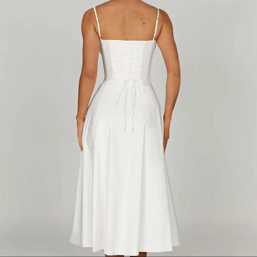Jasmin Corset High Waist Slim Fit Dress