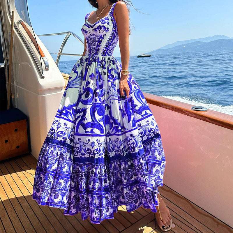 Let's Go To Greece Dress