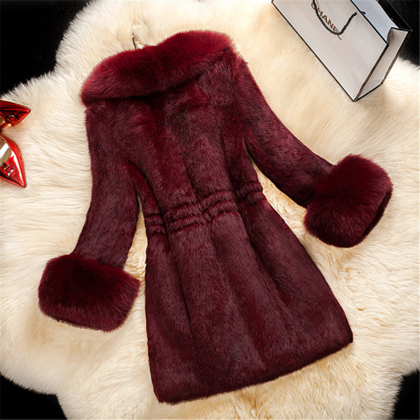 The Oversized Fox Fur Coat