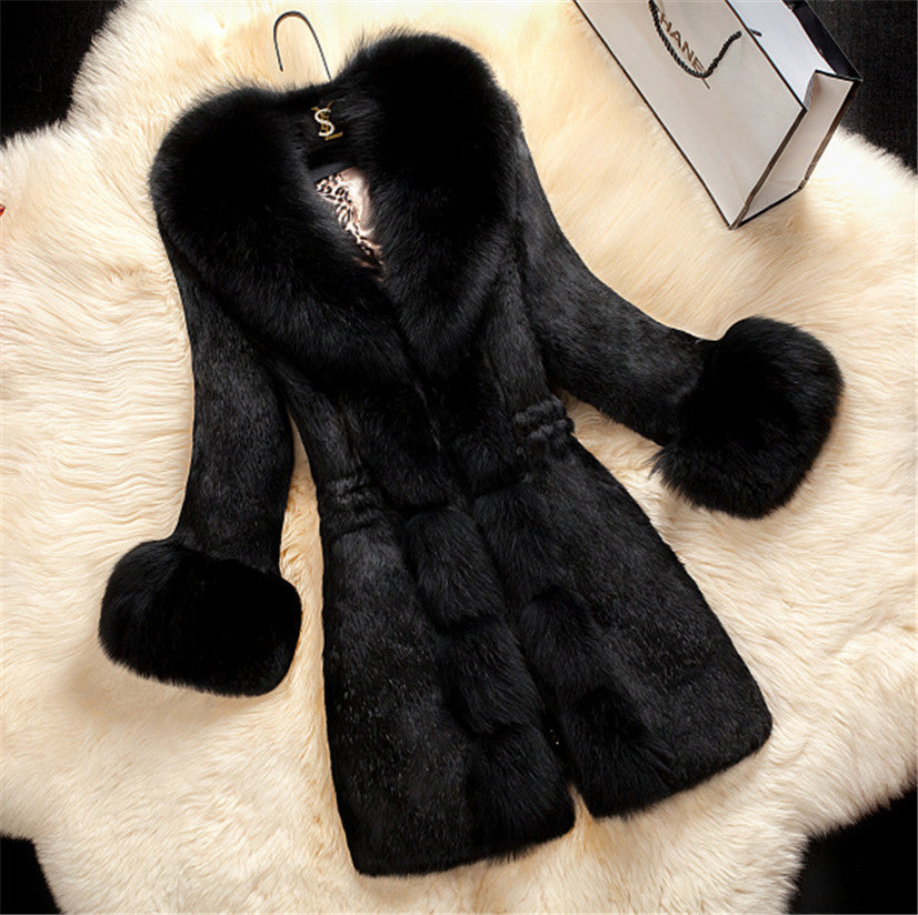 The Oversized Fox Fur Coat