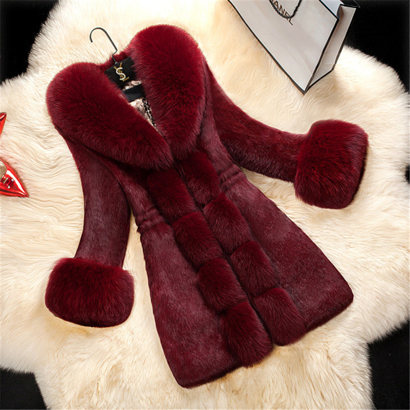 The Oversized Fox Fur Coat