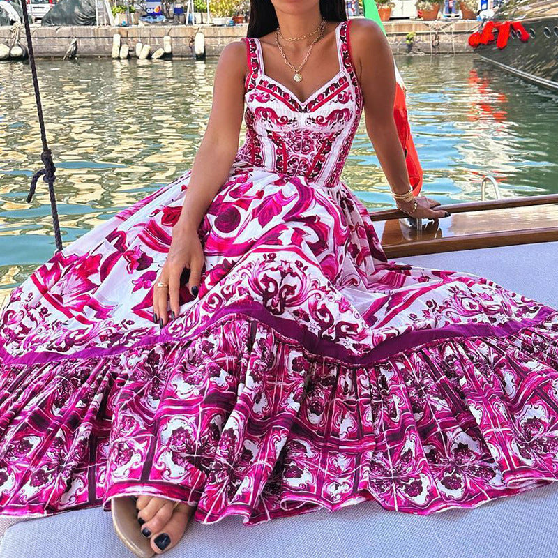 Let's Go To Greece Dress