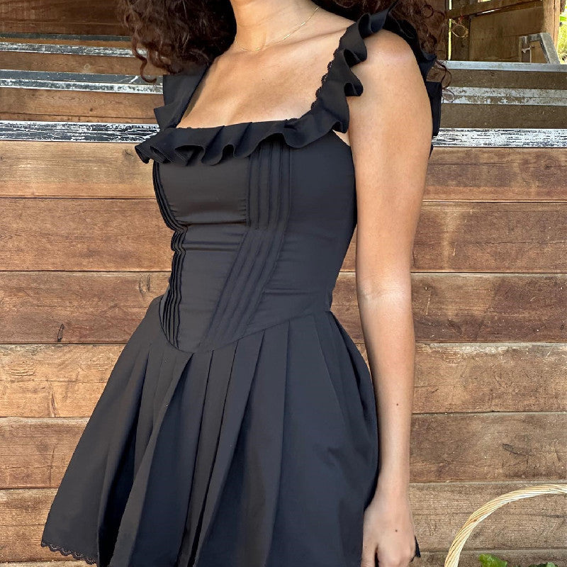 Fiona Fishbone Corset Dress