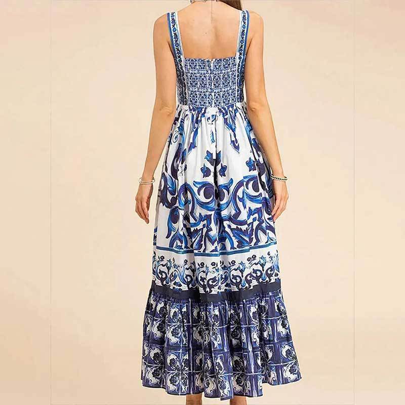 Let's Go To Greece Dress