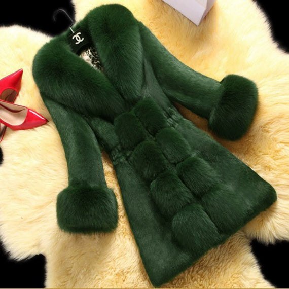 The Oversized Fox Fur Coat