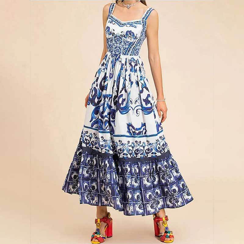 Let's Go To Greece Dress