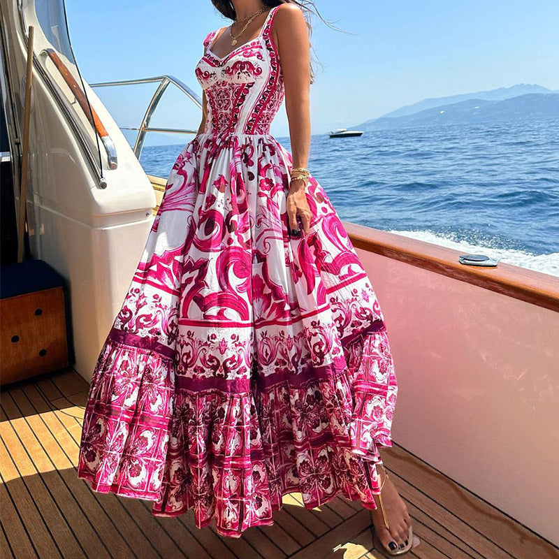 Let's Go To Greece Dress