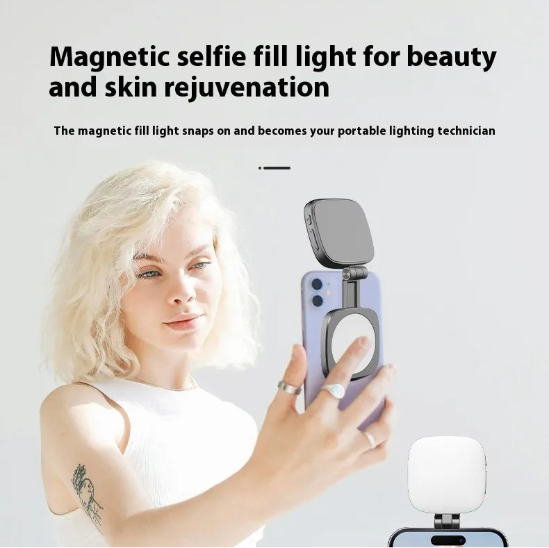 The Glam Cam Selfie Light With Mirror
