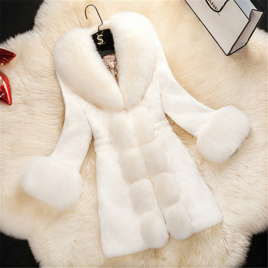 The Oversized Fox Fur Coat