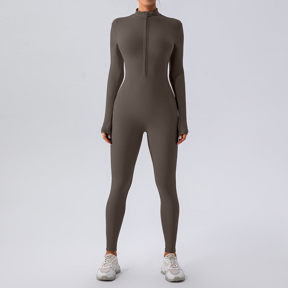 Hailey Fleece-lined Yoga Jumpsuit