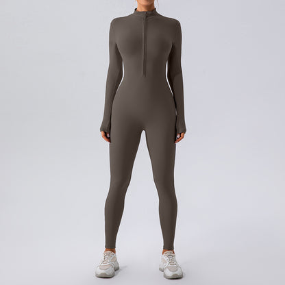 Hailey Fleece-lined Yoga Jumpsuit