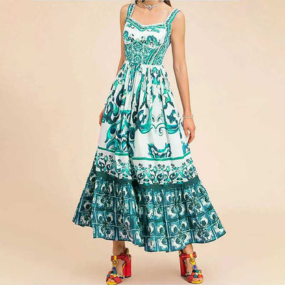 Let's Go To Greece Dress