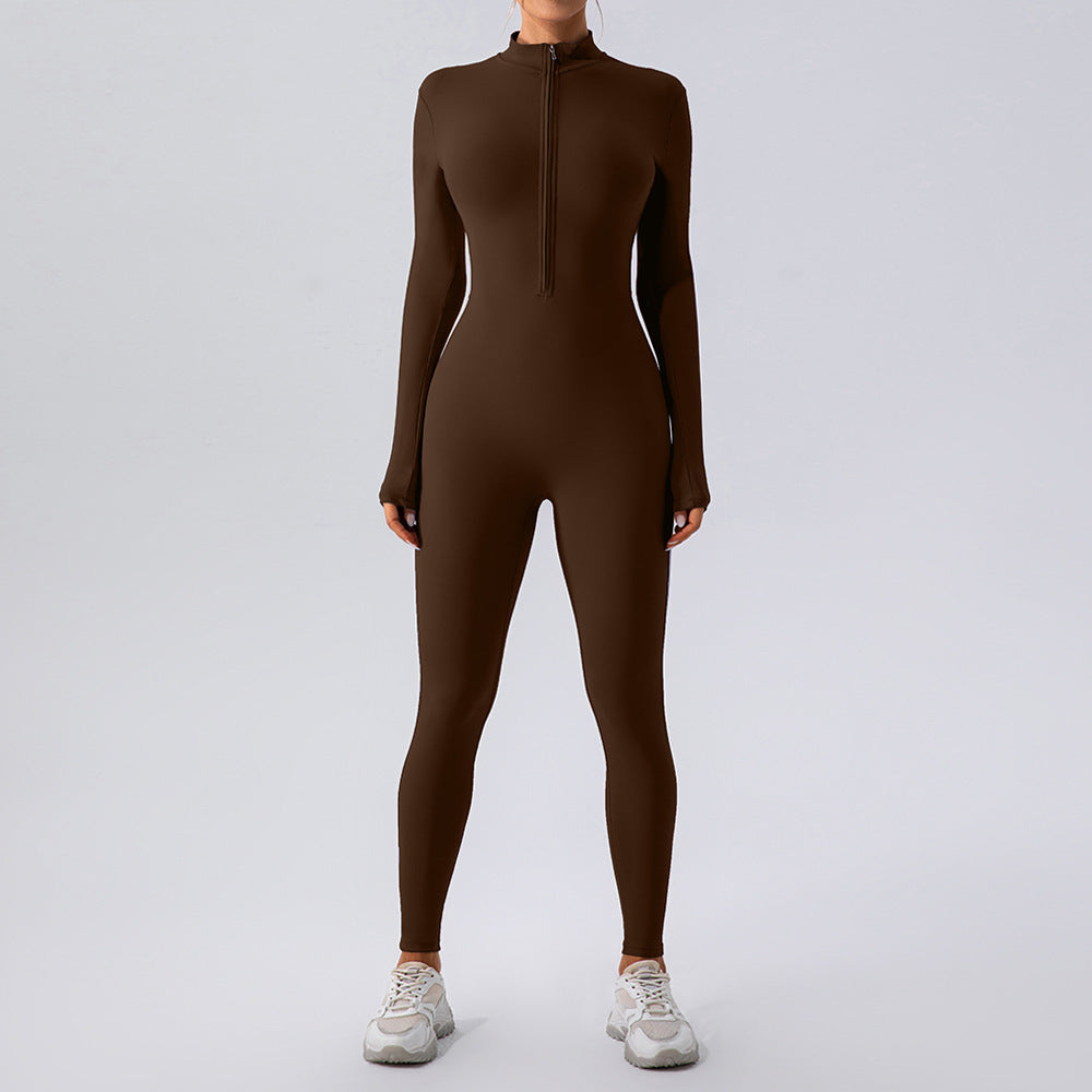 Hailey Fleece-lined Yoga Jumpsuit