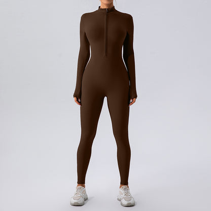 Hailey Fleece-lined Yoga Jumpsuit