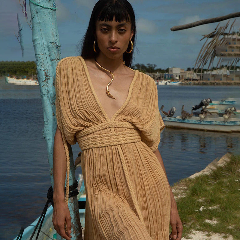 Willow Loose Vacation Beach Dress