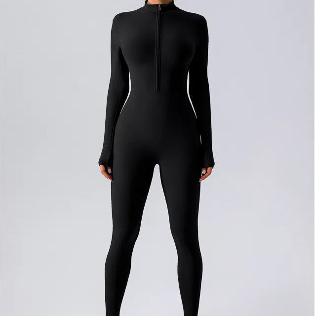 Hailey Fleece-lined Yoga Jumpsuit