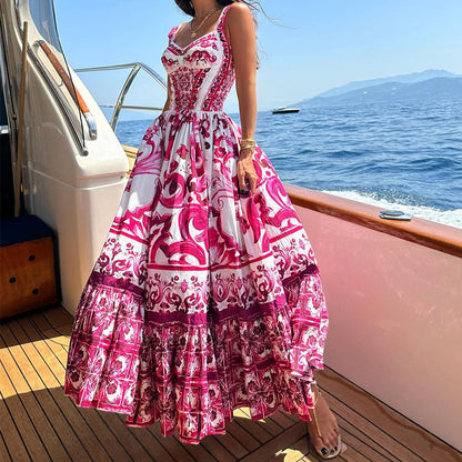 Let's Go To Greece Dress