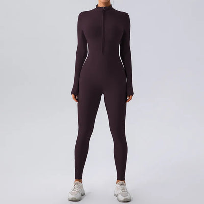 Hailey Fleece-lined Yoga Jumpsuit